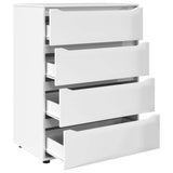 Storage Cabinets High Gloss White 80 x 48 x 105 cm 3406229