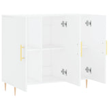 Sideboard White 90x34x80 cm Engineered Wood 828092