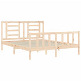 Bed Frame without Mattress 160x200 cm Solid Wood Pine 3192891
