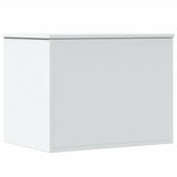 Storage Box White 60x42x46 cm Engineered Wood 840653