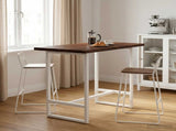 Rectangular Table Top 110 x 50 x 3.5 cm Rectangular Dark Brown 938245
