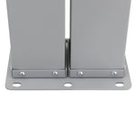 Retractable Side Awning 160x600 cm Grey 42180