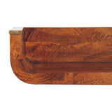 Indira Chestnut Floating Console IN3456