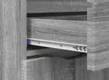 Sideboard Grey Sonoma 100 x 30 x 65.6 Engineered Wood 888793