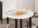 Table Top White 60 x 1.5 cm Engineered Wood 880401