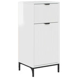 Bathroom Cabinet High Gloss White 39.5 x 36 x 88 cm 883398
