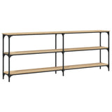 Console Table Sonoma Oak 200x29x75 cm Engineered Wood 834111