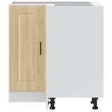 Kitchen Corner Base Cabinet Porto Sonoma Oak Engineered Wood 853990
