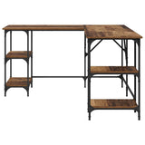 Desk Old Wood 139 x 139 x 75 cm Engineered Wood 882868