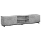 TV Stand 180 x 34.5 x 40 cm Concrete Grey Engineered Wood 8011498