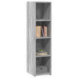 Highboard Grey Sonoma 30x41x124 cm Engineered Wood 846381