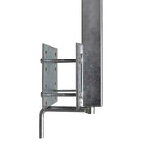 Boat Trailer Solid Bar Bow Support Set of 2 63 - 88 cm 141552