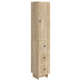 Cabinet Set 2 pcs 33 x 34.5 x 90 cm Engineered Wood 3416387