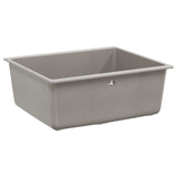 Sink Grey 530 x 460 mm 80% Quartz and 20% Resin 42028425