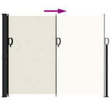 Retractable Side Awning Cream 160x500 cm 4004430