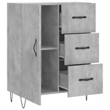 Sideboard Concrete Grey 69.5x34x90 cm Engineered Wood 827912