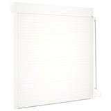 Roller Shutter White 130 x 140 cm Aluminium and Polyurethane 42047060