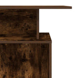 Reception Desk Smoked Oak 100x40x104 cm Engineered Wood 859055