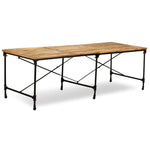 ZNTS Dining Table Solid Mango Wood 240 cm 243992