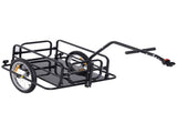 Bike Cargo Trailer Bicycle Trailer Cargo Storage Cart w/ Hitch Cycling Camping Luggage Storage T3398P349475