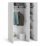 Space Wardrobe with 3 doors White 1750 705704194949