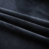 Blackout Curtains 2 pcs with Hooks Velvet Black 140x245 cm 134494