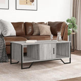 Coffee Table Grey Sonoma 100x51x40 cm Engineered Wood 848492