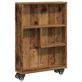 Narrow Storage Trolley Old Wood 48x13x68 cm Engineered Wood 855230