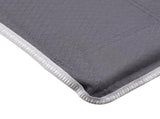 Heavy Duty Single Folding Bed Camping Travel Guest Lightweight With Grey Mat UK 46853128