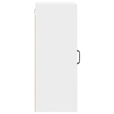 Wall Glass Cabinet PORTO White 40 x 31 x 80 cm Engineered Wood 885335