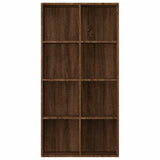 Book Cabinet/Sideboard Brown Oak 66x30x130 cm Engineered Wood 815251