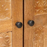 Sideboard Light brown 60 x 33 x 75 cm Solid mango wood 4018082