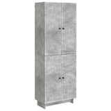 Cabinet Set 2 pcs Concrete Grey 66 x 34.5 x 90 cm 3416361