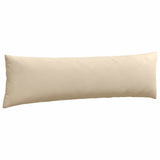 Sofa Pillows 2 pcs Cream 145 x 40 cm Fabric 42013858