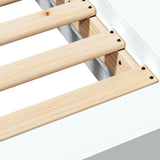 Bed Frame without Mattress White 120x200 cm 3281196
