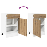 Drawer Bottom Cabinet Lyon Artisan Oak 40x46x81.5 cm Engineered Wood 856084