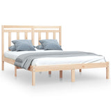 Bed Frame without Mattress 120x200 cm Solid Wood 3105245
