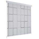 ZNTS Shower Roller Blind 120x240 cm Square 142849
