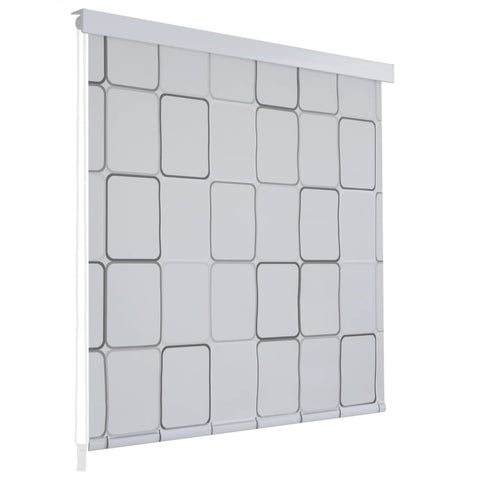 ZNTS Shower Roller Blind 120x240 cm Square 142849
