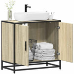 ZNTS Bathroom Sink Cabinet Sonoma Oak 65x33x60 cm Engineered Wood 849265