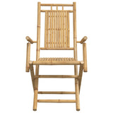 Folding Garden Chairs 4 pcs 53x66x99 cm Bamboo 3278514