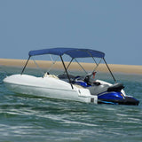 3 Bow Bimini Top Blue 183x196x137 cm 92366