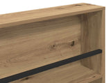 Magazine Rack 2 pcs Artisan Oak 80 x 12 x 70 cm Engineered Wood 890851