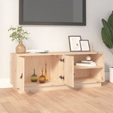 TV Cabinet 105x34x40 cm Solid Wood Pine 818220