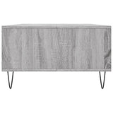 Coffee Table Grey Sonoma 104x60x35 cm Engineered Wood 827090