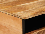 Coffee Table with Drawer Brown 80 x 54 x 40 cm Solid Mango Wood 4018929