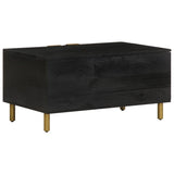 Coffee Table Black 80x50x40 cm Engineered Wood 4017653