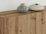 TV Wall Unit Wall-mounted 5 pcs Artisan Oak Engineered Wood 3402768