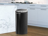 50L Sensor Bin for Kitchen Waste Automatic Dustbin Motion Detection Dustbin Stainless Steel Rubbish T3398P344549