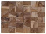 Wall Panel 11 pcs Natural 30 x 30 x 2 cm 42046461